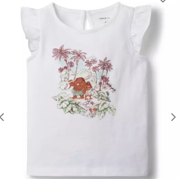 Janie and Jack Disney Moana and Maui Tee 12-18 months - Picture 1 of 6